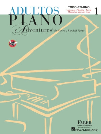 Adultos Piano Adventures: Todo-En-Uno- Libros 1