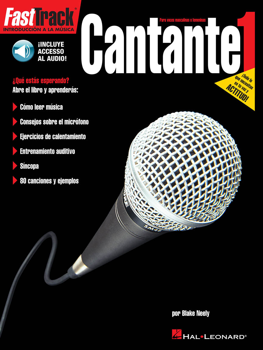 CANTANTE 1 FastTrack Lead Singer Method Book 1 – Spanish Edition