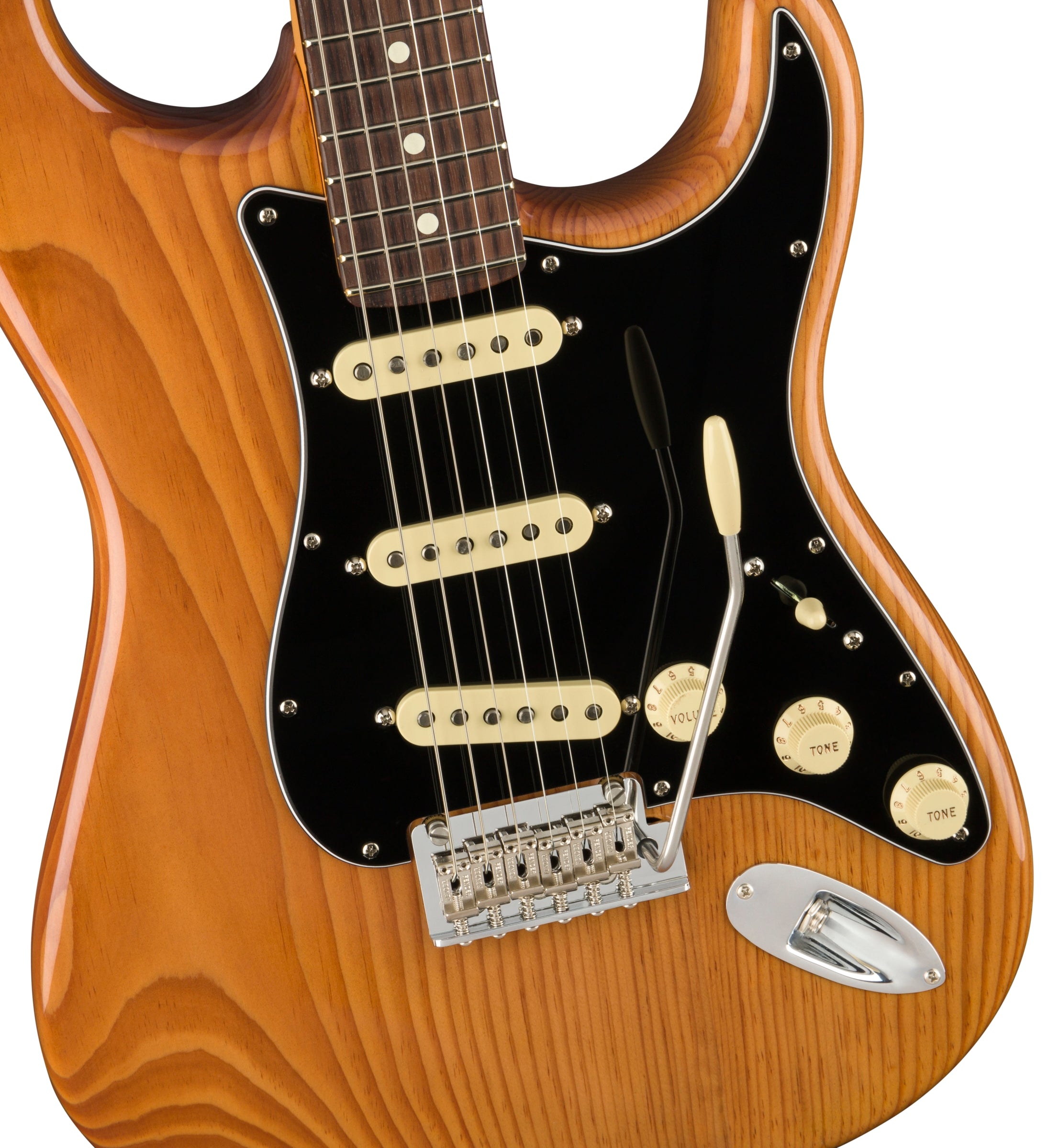 Fender American Professional II Stratocaster Rosewood Fingerboard Electric Guitar - Roasted Pine