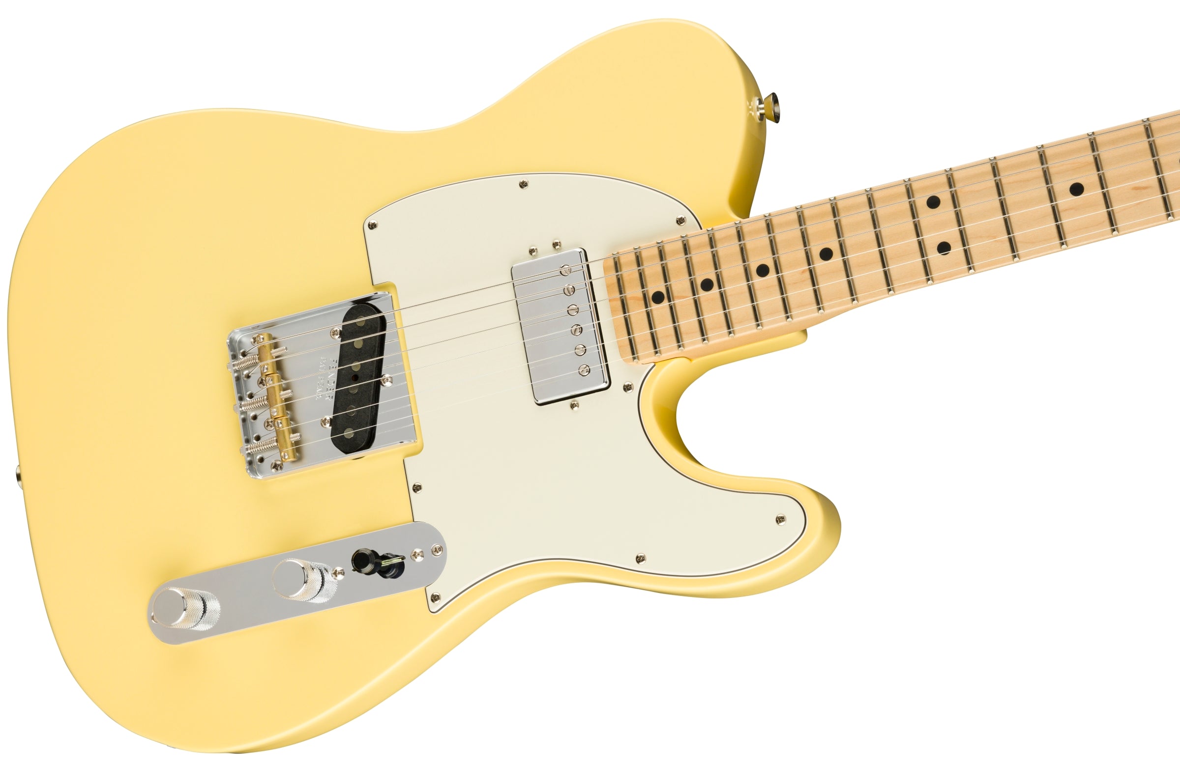 Fender American Performer Telecaster Hum Electric Guitar - Vintage White