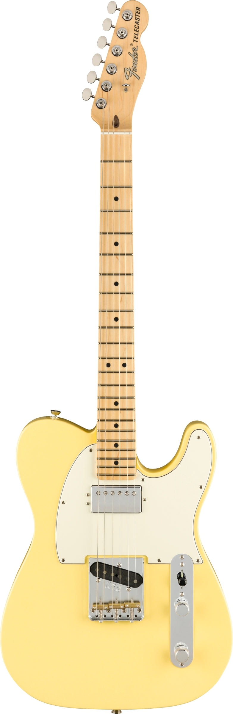 Fender American Performer Telecaster Hum Electric Guitar - Vintage White