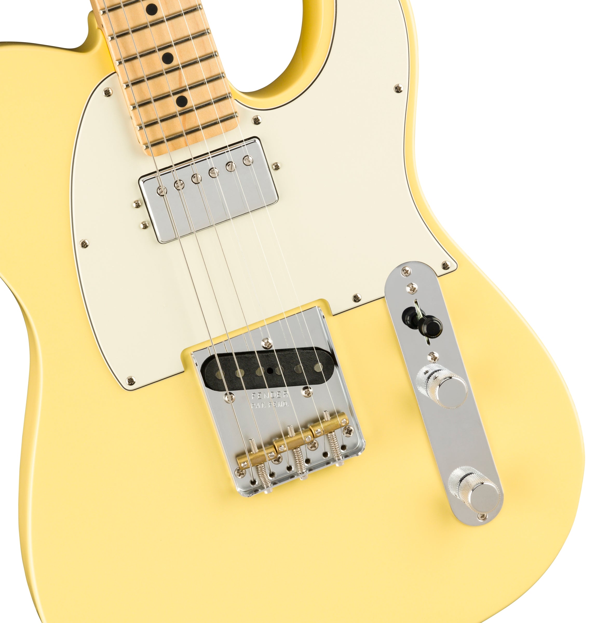 Fender American Performer Telecaster Hum Electric Guitar - Vintage White
