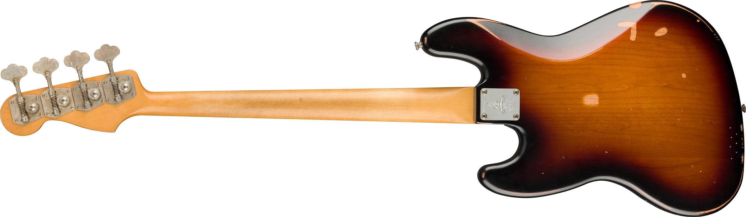 Fender 60th Anniversary Road Worn '60s Jazz Bass Pau Ferro Fingerboard 3-Color Sunburst