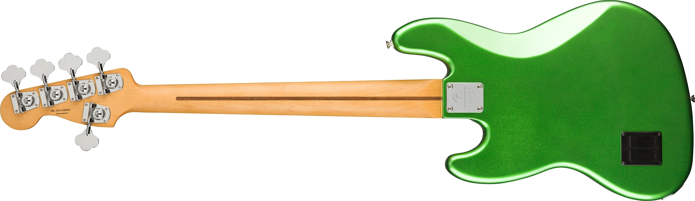 Fender Player Plus Active Jazz Bass V 5 string Electric Bass - Cosmic Jade