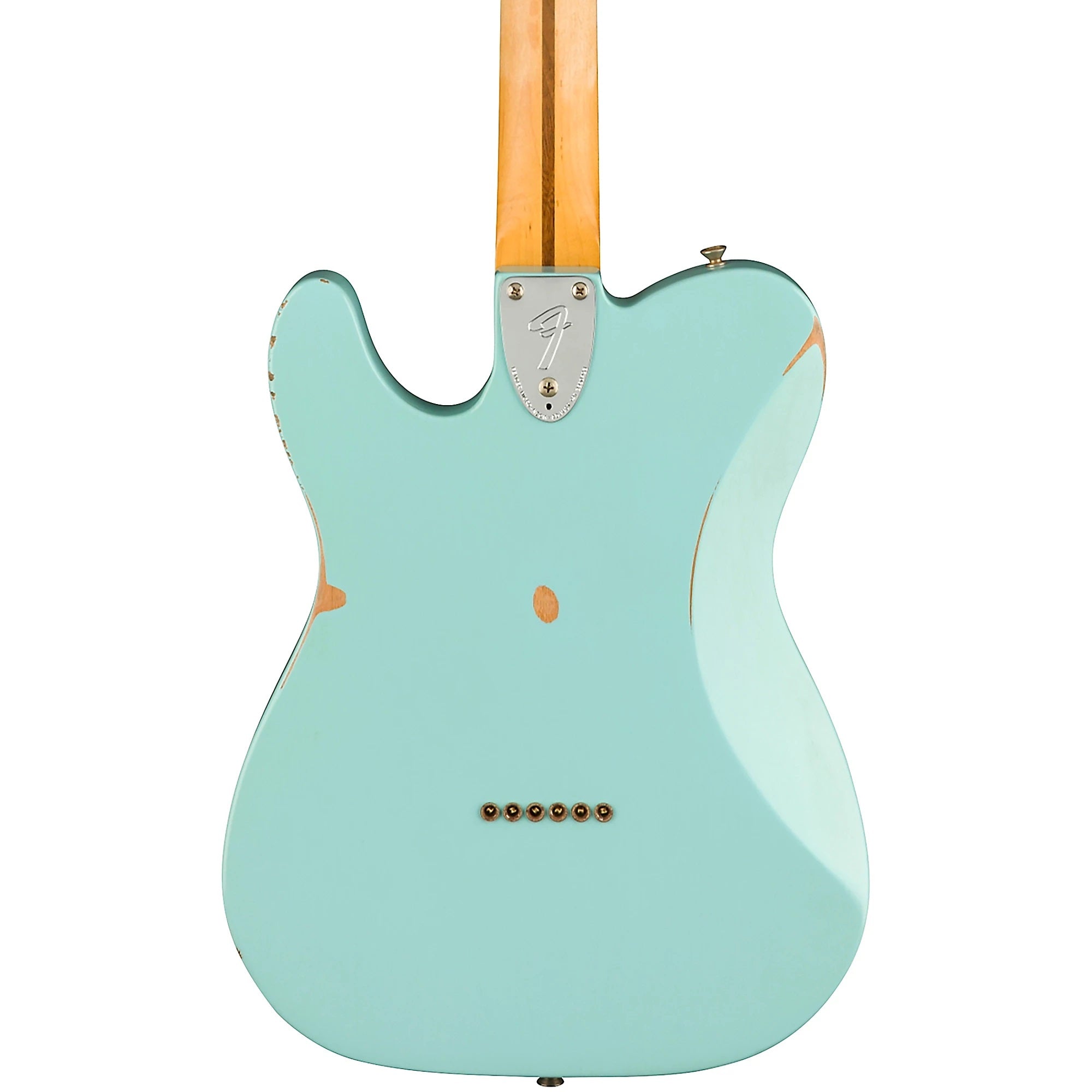 Fender Road Worn Limited Edition '70s Telecaster Deluxe Electric Guitar Daphne Blue