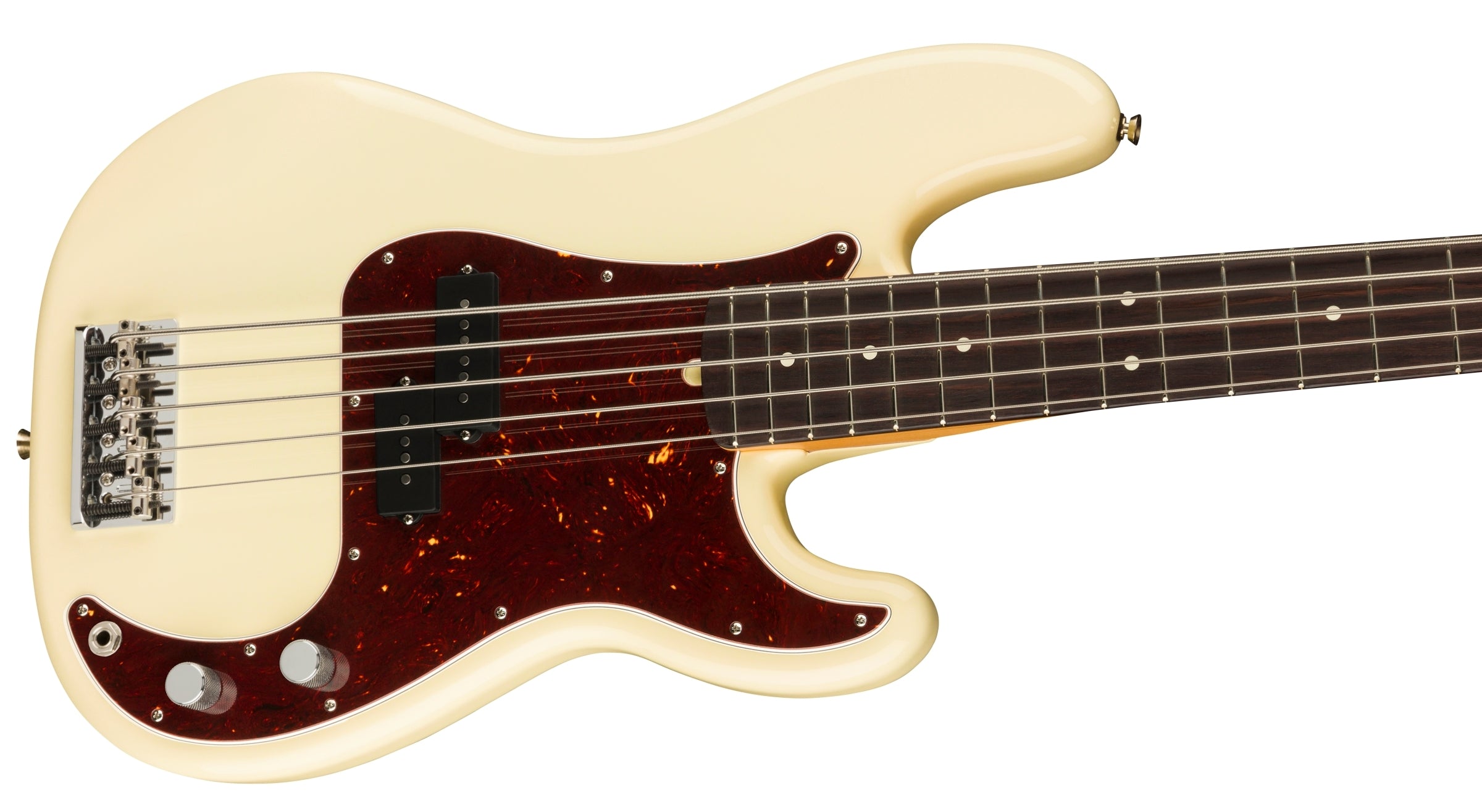 Fender American Professional II Precision Bass V Rosewood Fingerboard Olympic White