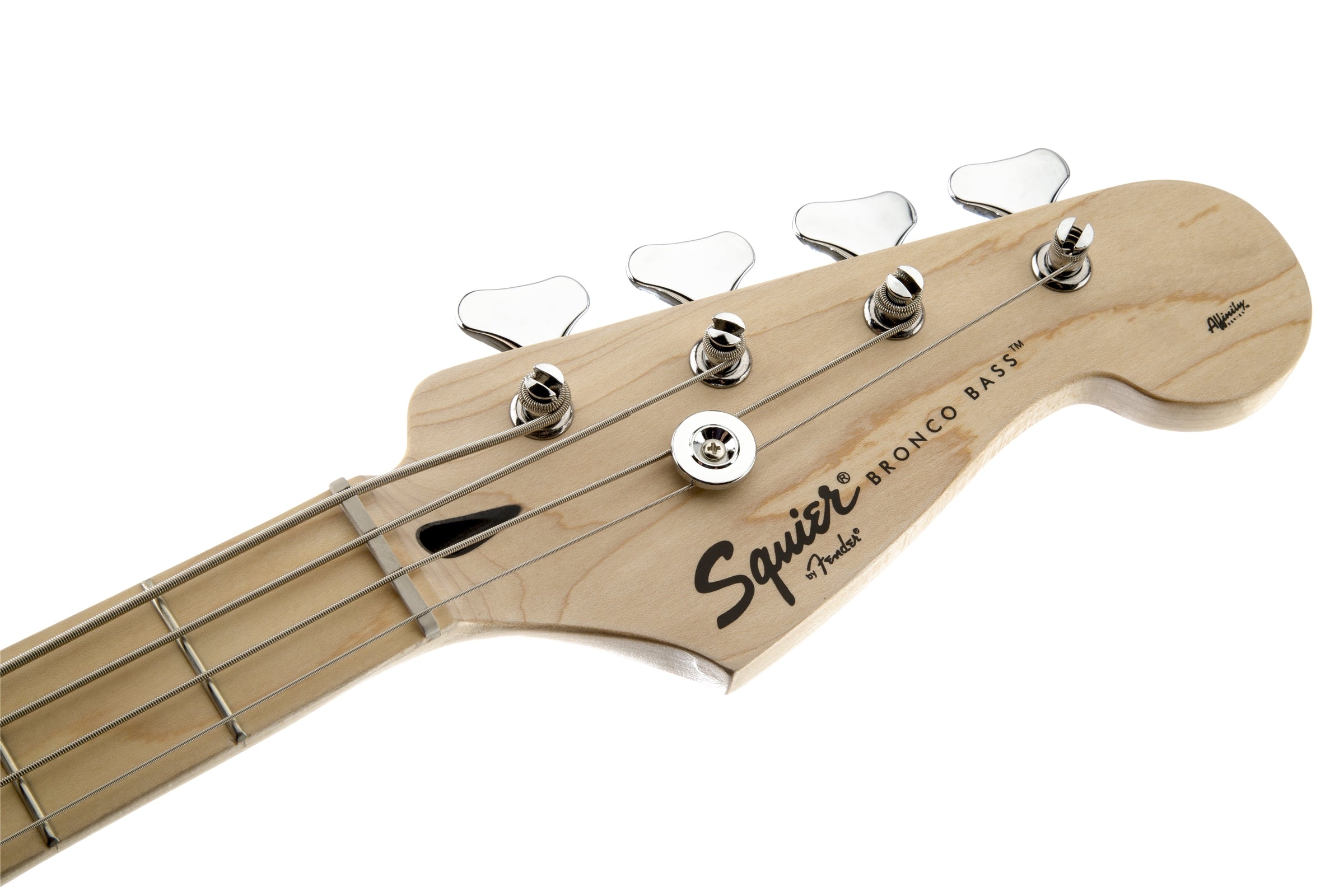 Squier Bronco 4 String Electric Bass - Torino Red