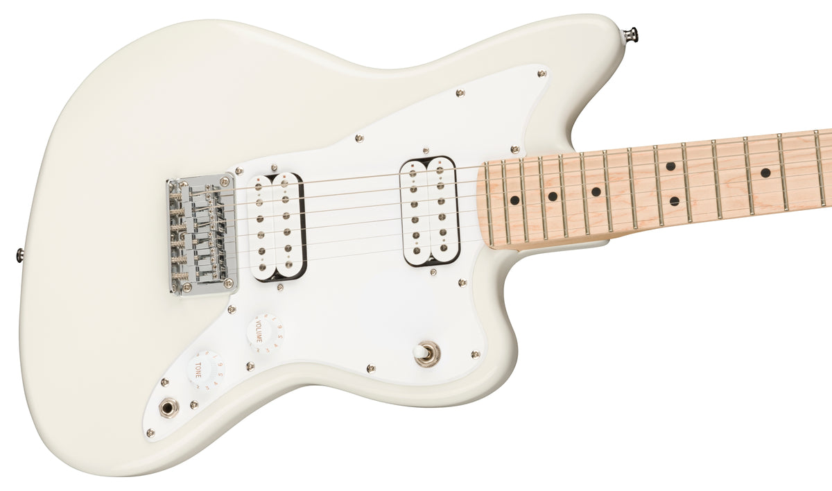 Squier Mini Jazzmaster HH Maple Fingerboard Electric Guitar Olympic White