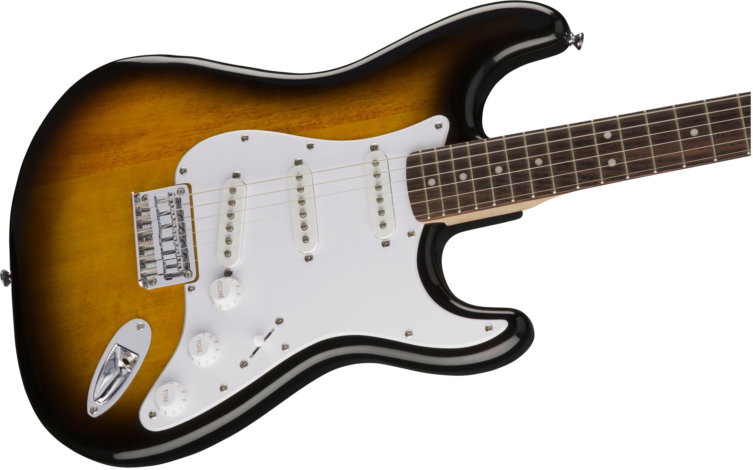 Squier Bullet Stratocaster HT Electric Guitar Brown Sunburst