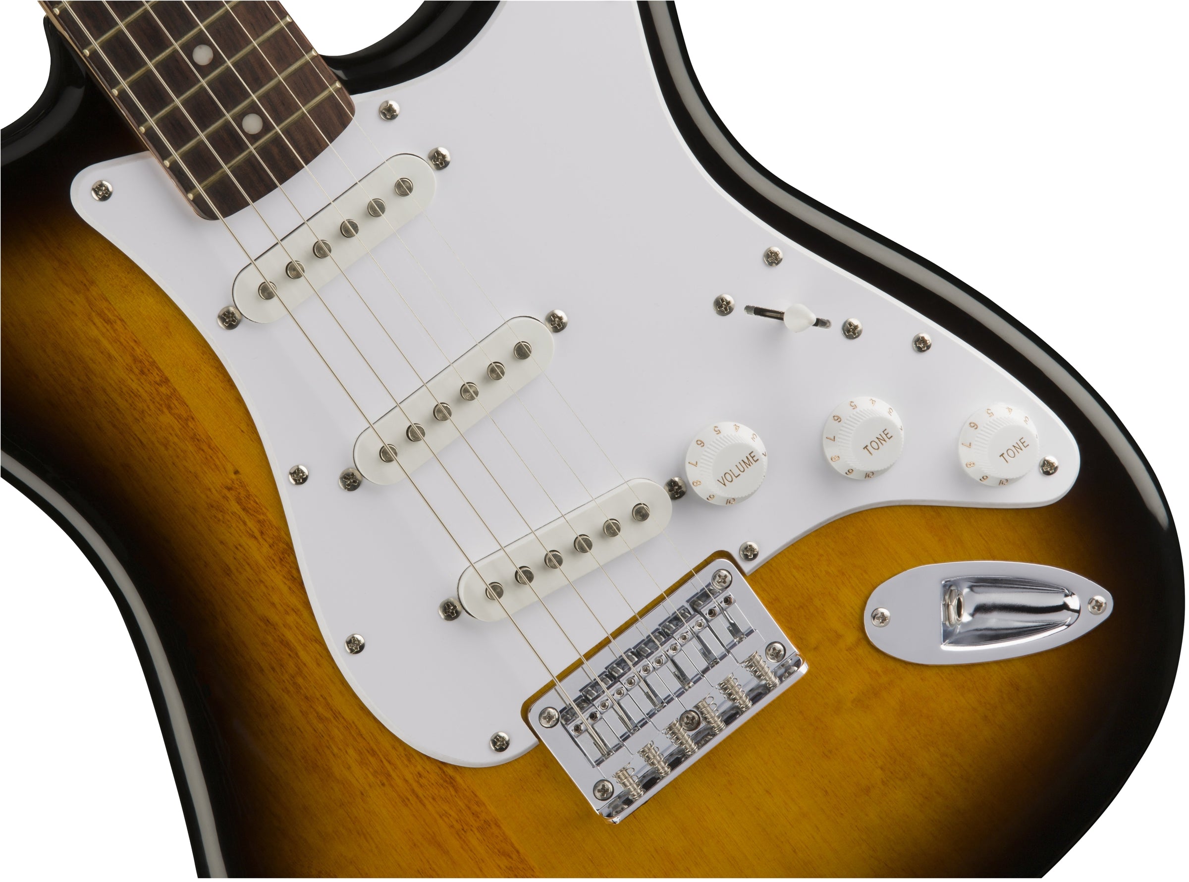 Squier Bullet Stratocaster HT Electric Guitar Brown Sunburst