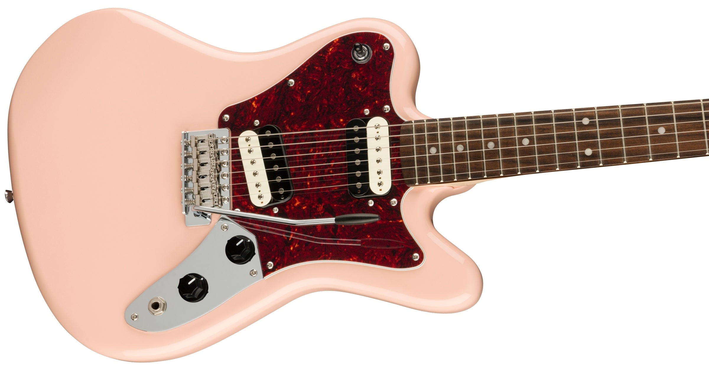 Squier Paranormal Super-Sonic Electric Guitar - Shell Pink