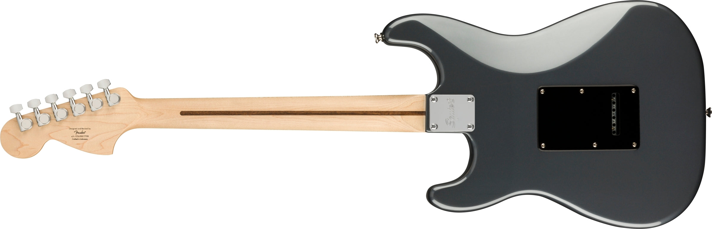 Squier Affinity Series Stratocaster Electric Guitar - Charcoal Frost Metallic