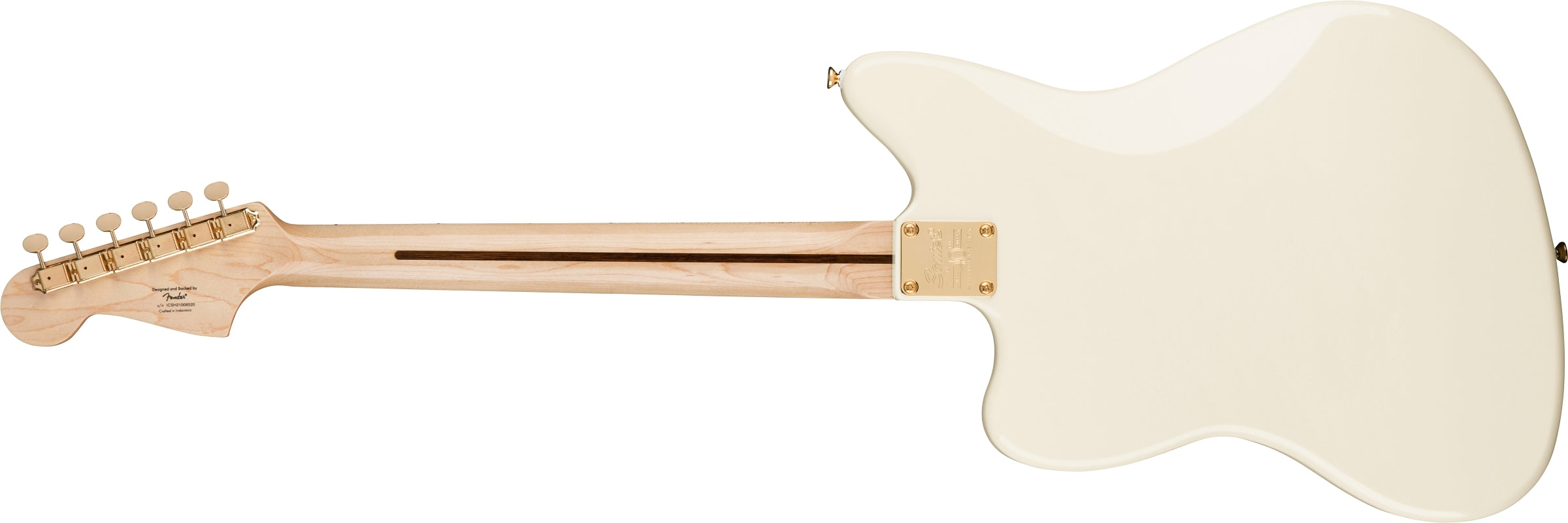 Squier 40th Anniversary Gold Edition Jazzmaster - Olympic White