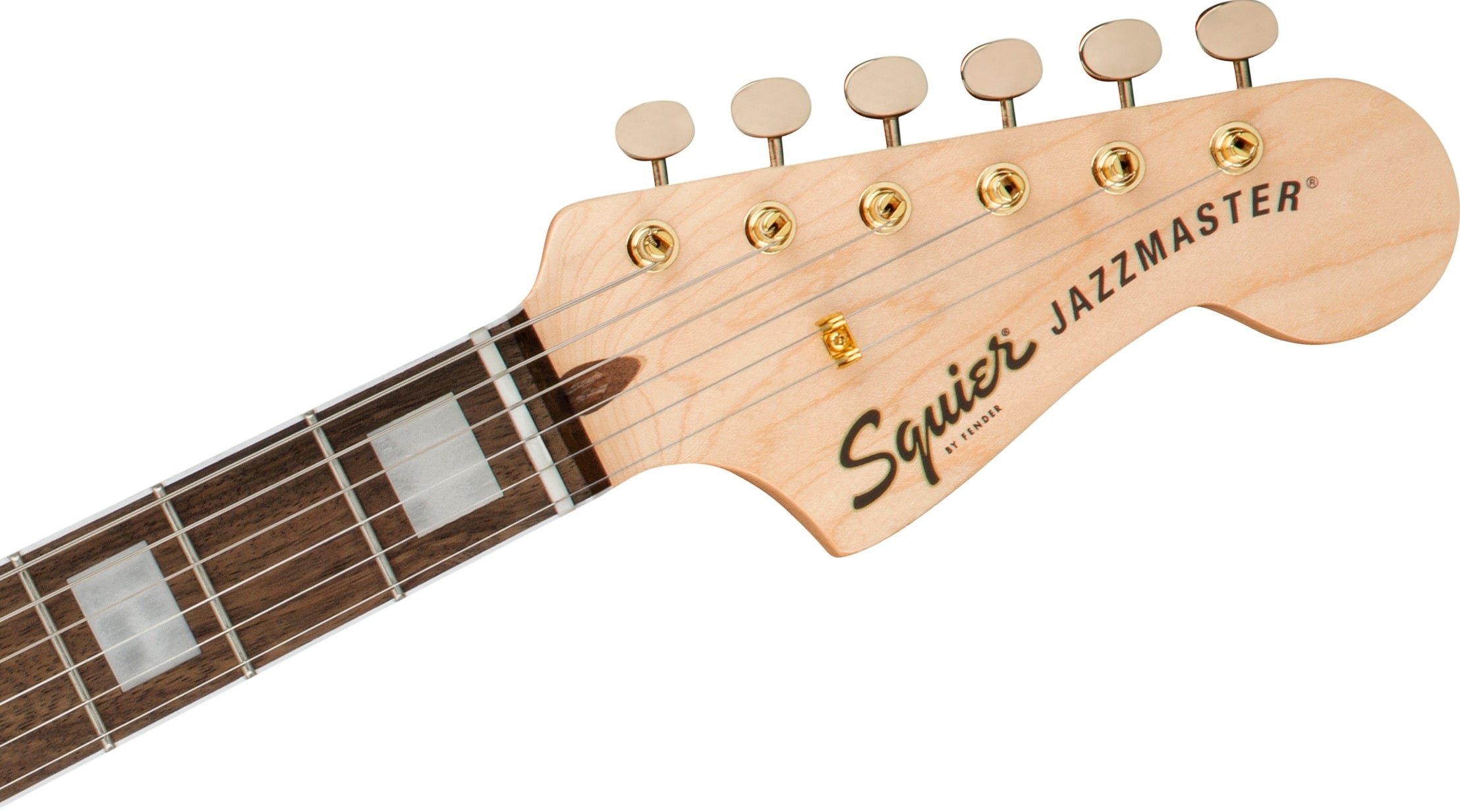 Squier 40th Anniversary Gold Edition Jazzmaster - Olympic White