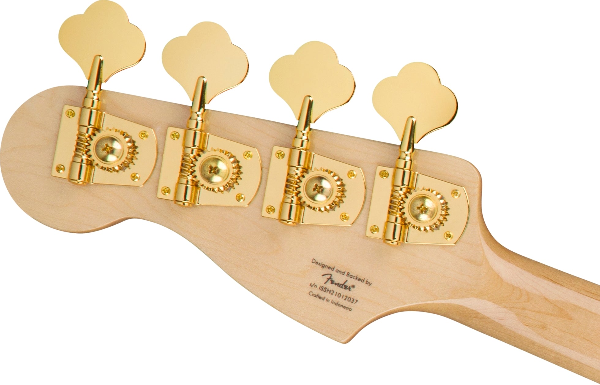 Squier 40th Anniversary Gold Edition Precision Electric Bass Guitar - Lake Placid Blue