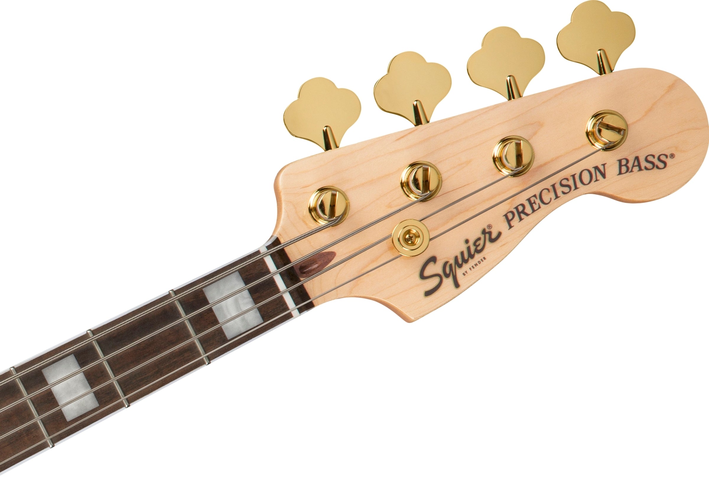 Squier 40th Anniversary Gold Edition Precision Electric Bass Guitar - Lake Placid Blue