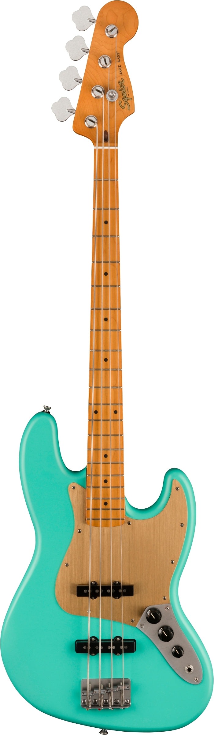 Squier 40th Anniversary Vintage Edition Jazz Bass Guitar - Satin Seafoam Green