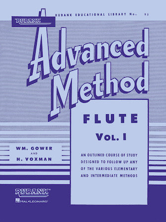 Libro Rubank Advanced Flute Vol-1 Flute Vol.1