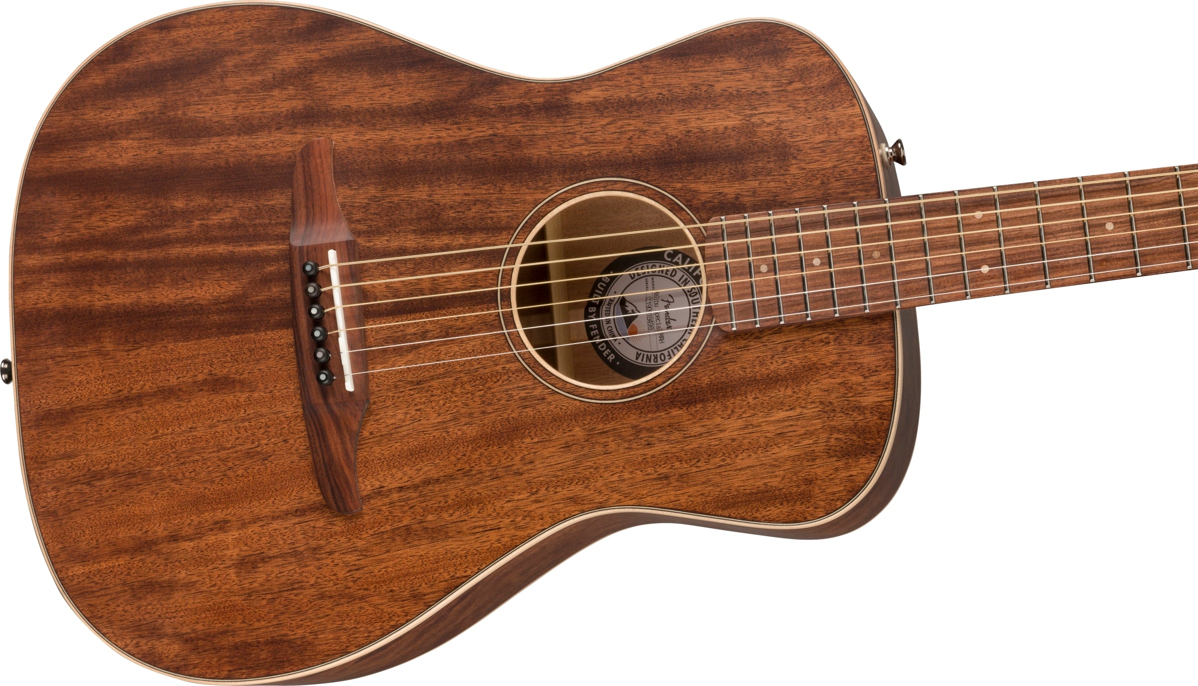 Fender Malibu Special Acoustic Electric Guitar - Mahogany