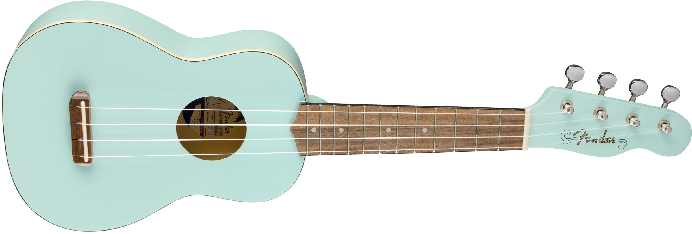 Fender Venice Soprano Ukulele - Daphne Blue
