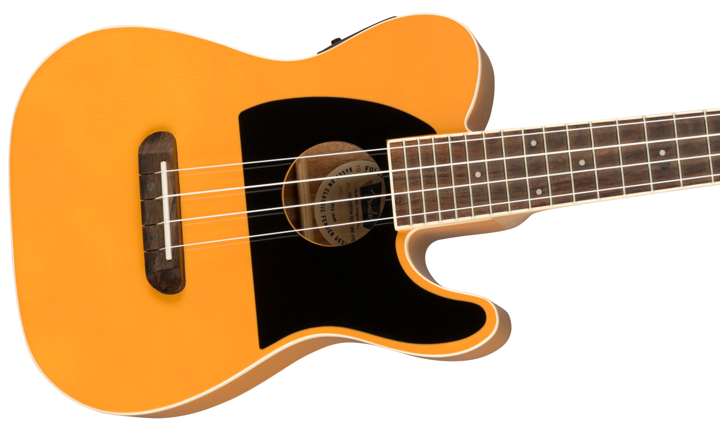 Fender Fullerton Tele Concert Ukulele - Butterscotch Blonde