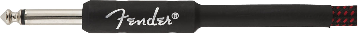 Fender Professional Series 10' Instrument Cable - Red Tweed