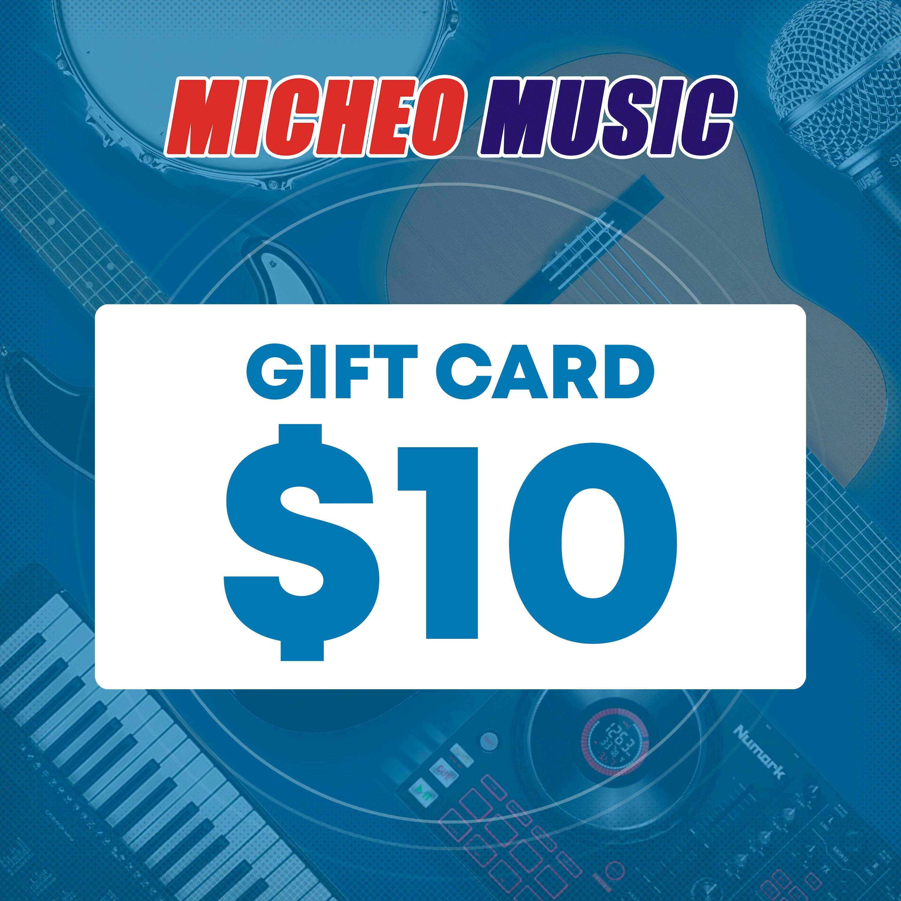 Micheo Music - Gift Card