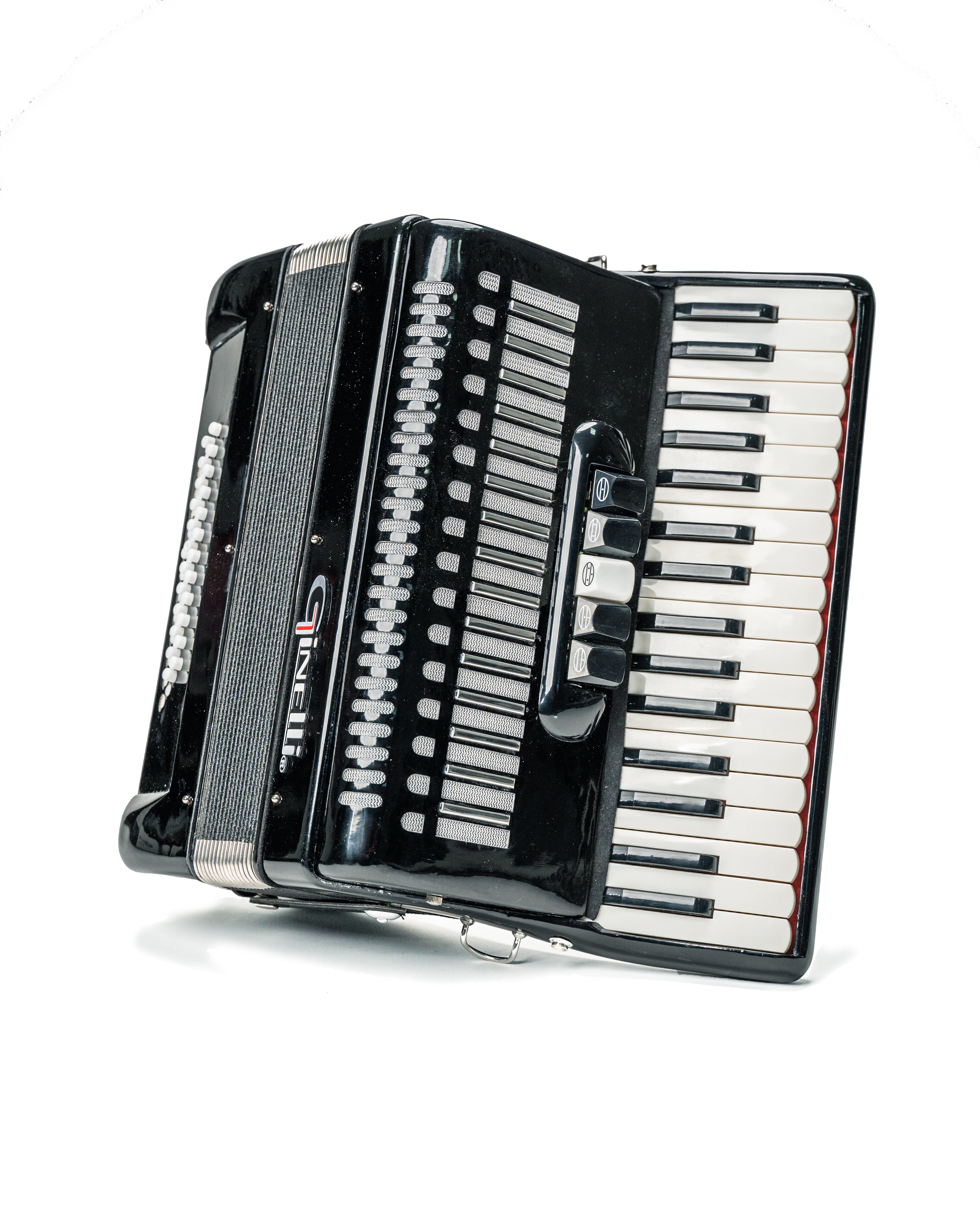 Ginelli 34 Keys & 48 Bass Accordion - Black