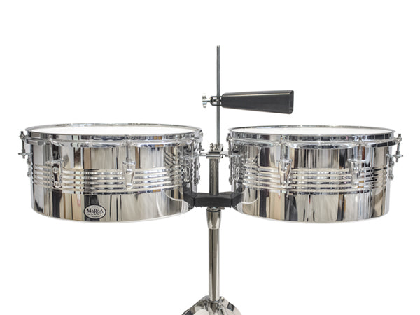 Timbales With Cowbell, 13" & 14"