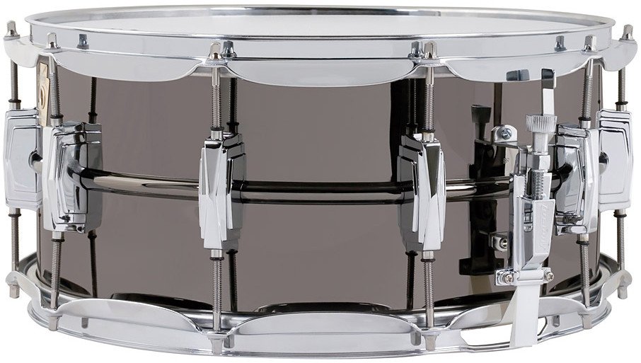 Ludwig 6.5"x14" Black Beauty Brass Snare Drum - Black Nickel Finish