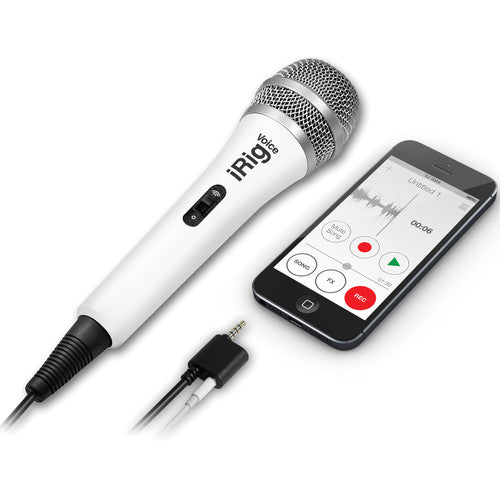 Ik Multimedia Irig Voice - White