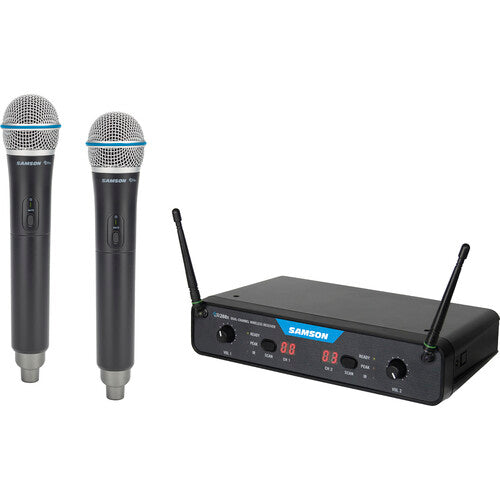 Samson Concert 288x Handheld Dual-Channel Wireless Mic System