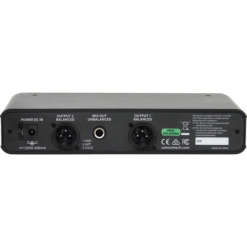 Samson Concert 288x Handheld Dual-Channel Wireless Mic System