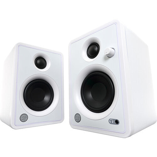 Mackie CR3-X Creative Reference Series 3" Multimedia Monitors (Pair, Limited-Edition White)