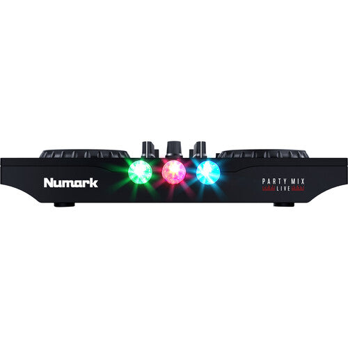 Numark Party Mix II DJ Controller with Built-In Light Show and Speakers