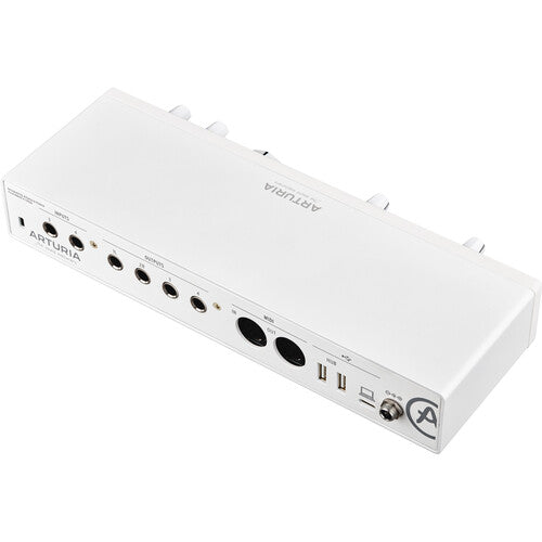 Arturia MiniFuse 4 Portable 4x4 USB Audio/MIDI Interface (White)