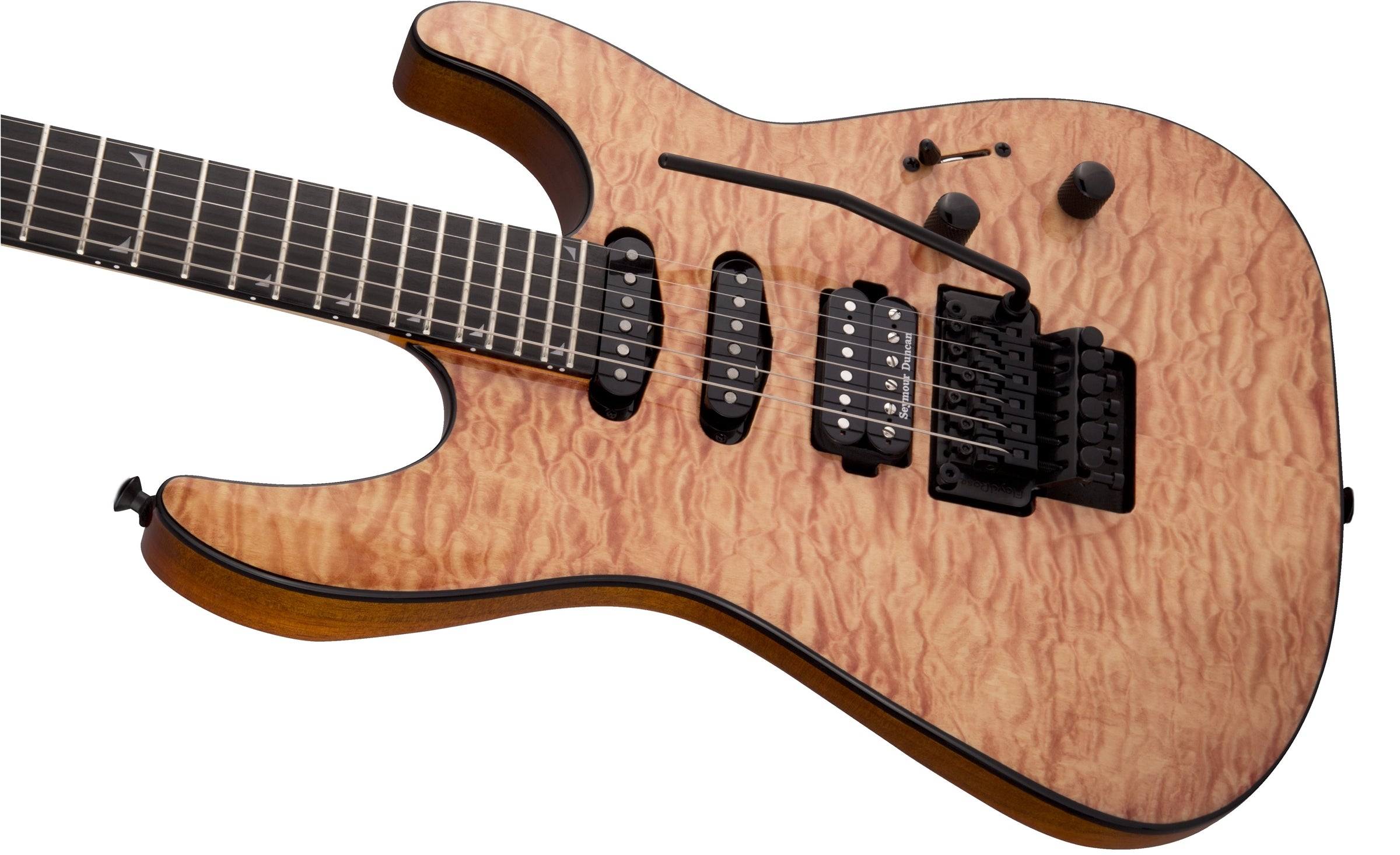 Jackson Pro Series Soloist SL3Q MAH Electric Guitar Dark Amber