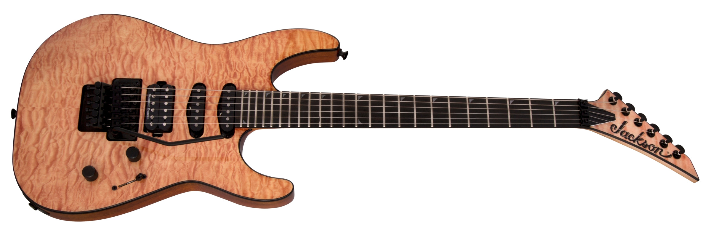 Jackson Pro Series Soloist SL3Q MAH Electric Guitar Dark Amber