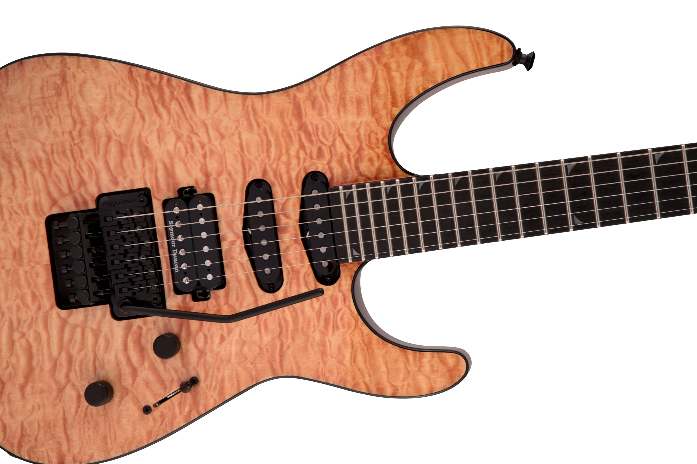 Jackson Pro Series Soloist SL3Q MAH Electric Guitar Dark Amber