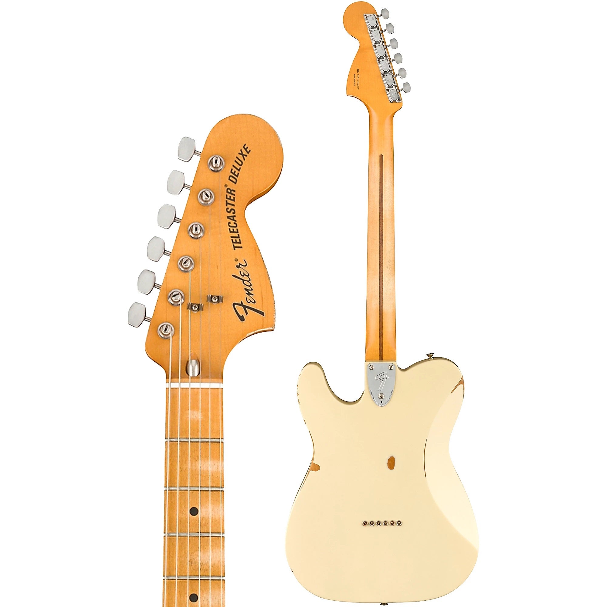 Fender Vintera Road Worn 70's Telecaster Deluxe - Olympic White