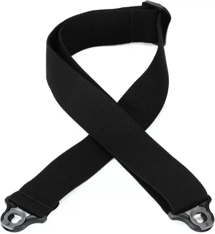 D'Addario Auto Lock Guitar Strap - Skater Black