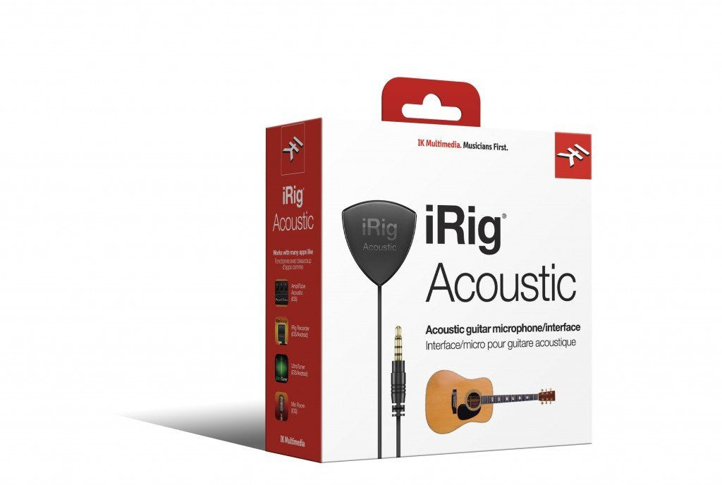 IK Multimedia iRig Acoustic Clip-On Guitar Mic for iOS/Mac