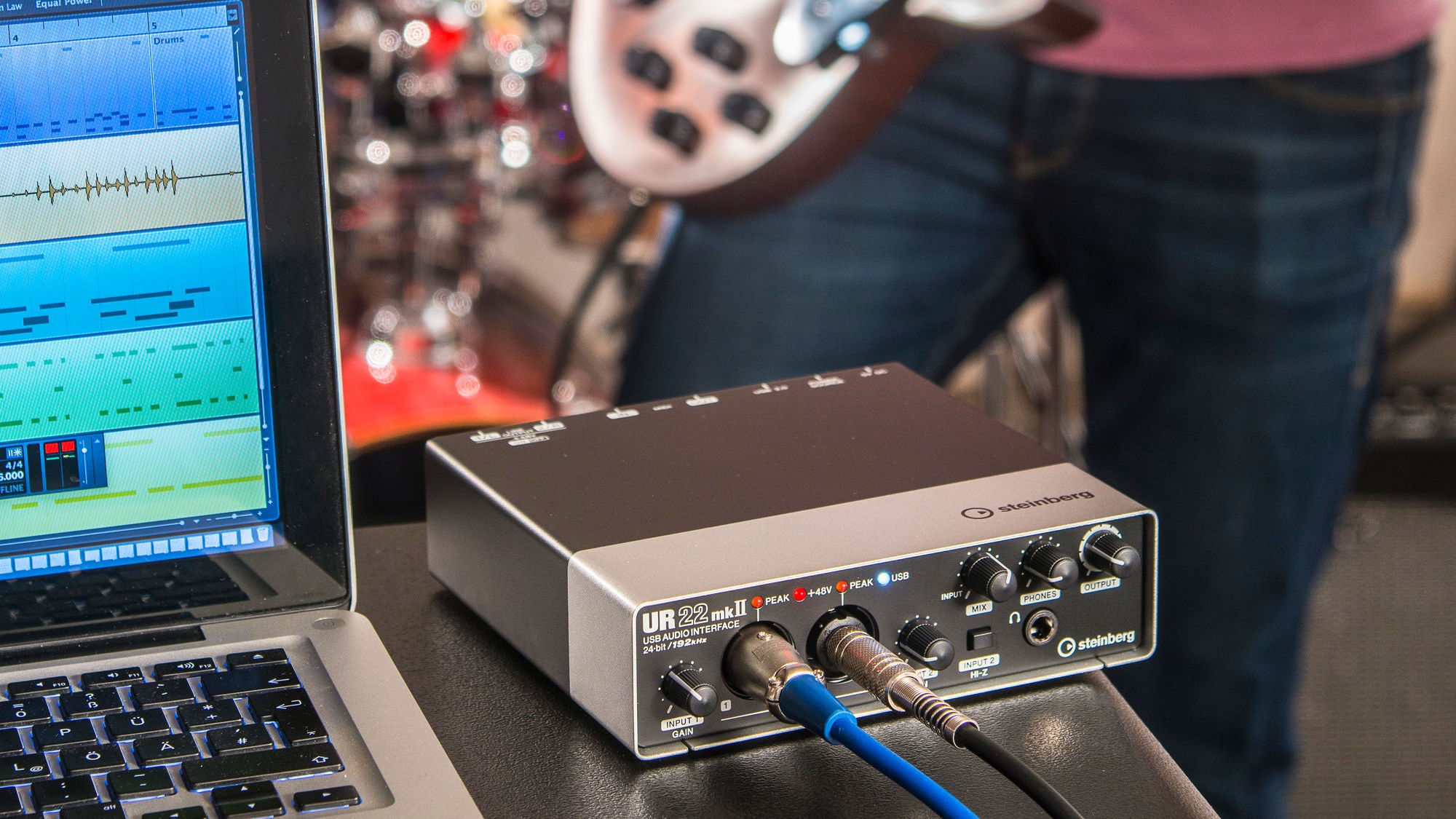 Steinberg UR22mkII - USB 2.0 Audio Interface with Dual Mic Preamps