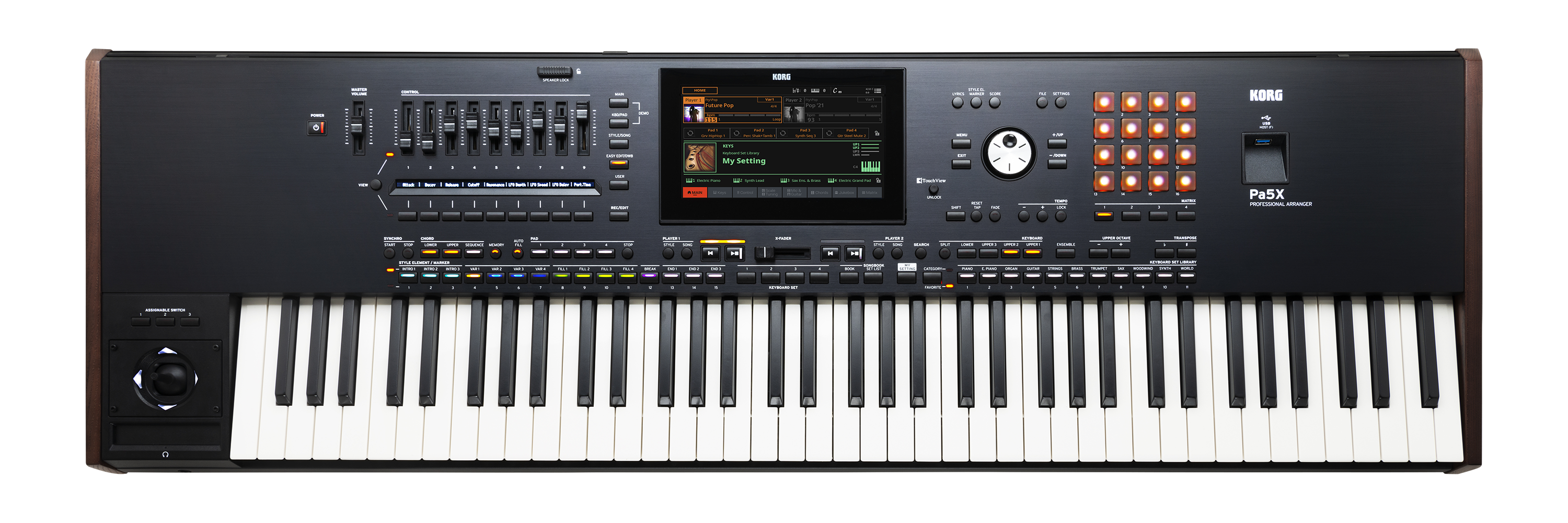 Korg PA5X 76 76-Key Arranger Workstation