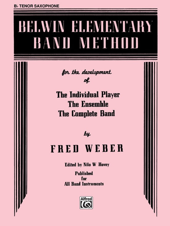 Belwin Elementary Band Method - Eb Tenor Saxophone