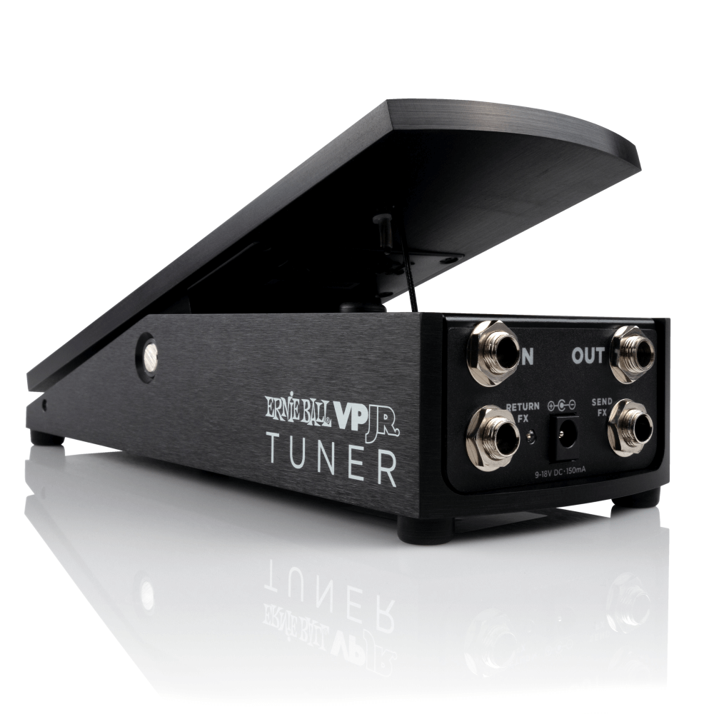 Ernie Ball VPJR Tuner/Volume Pedal - Black Anodized