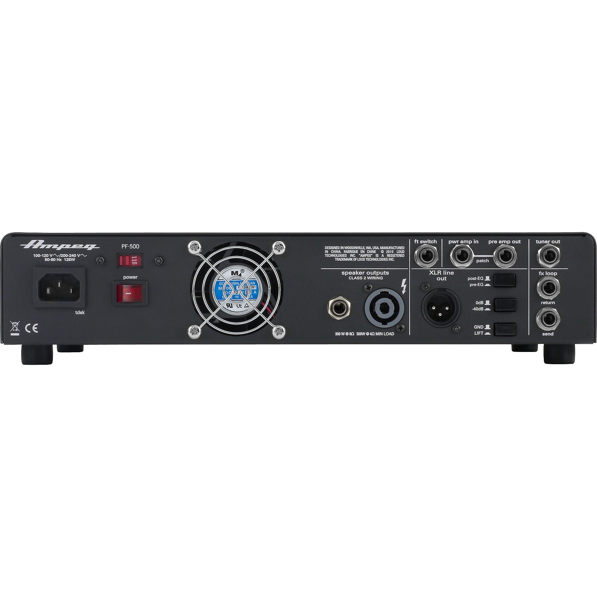 Ampeg PF-500 500-watt Portaflex Bass Head