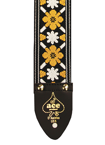 D'Andrea Ace Guitar Straps Rooftop 2" Vintage Reissue Guitar Strap