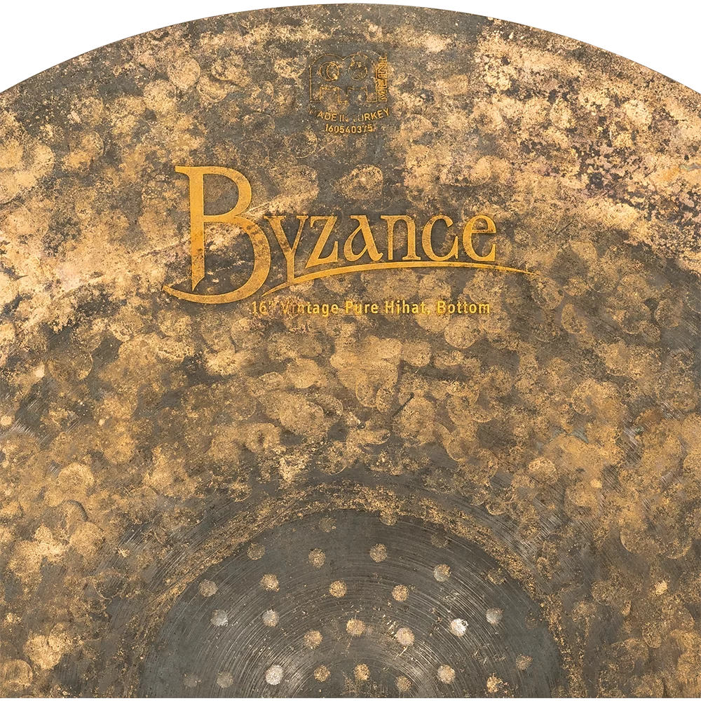 Meinl Byzance 16" Vintage Pure Hi-Hat Cymbals