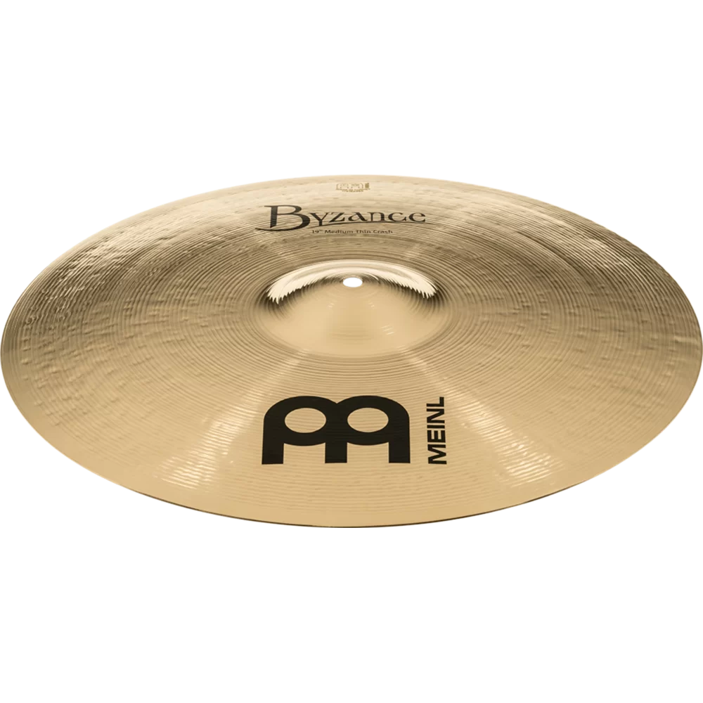 Meinl 19" Byzance Medium Thin Crash Brilliant Cymbal
